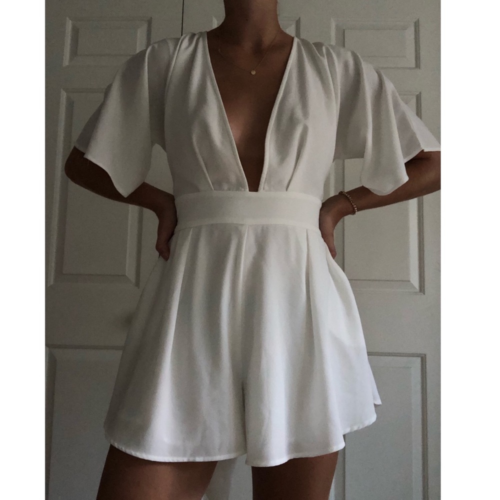 White Romper